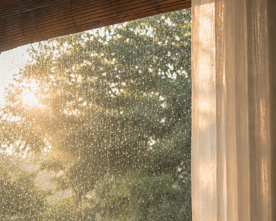 Entry No. 002 — Rain Against A Window